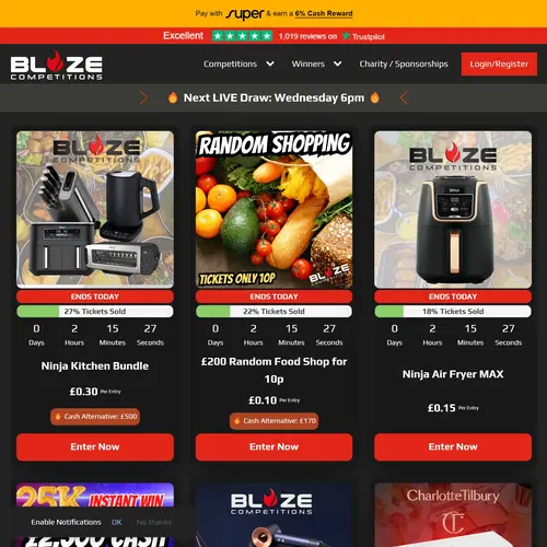 Blaze Competitions
