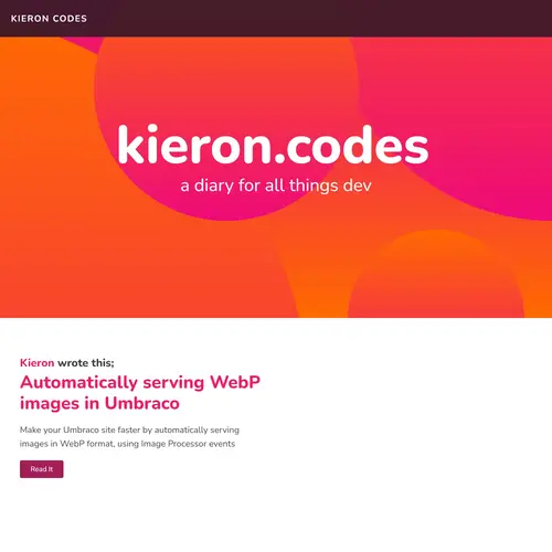 Kieron.codes